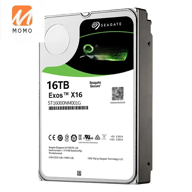 16000NM001G/ST1600NM00J 16 ТБ Exos X16 3,5 "7200rpm 256mb SATA Enterprise HDD/жесткий диск
16000NM001G/ST1600NM00J 16 ТБ Exos X16 3,5 "7200rpm 256mb SATA Enterprise HDD/жесткий диск