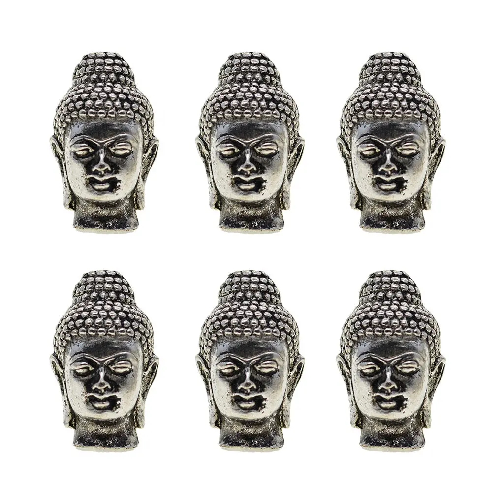 6 Piece Large Buddha Spacer Beads, DIY Jewelry Findings, Handmade Craft Beads
6 Piece Large Buddha Spacer Beads, DIY Jewelry Findings, Handmade Craft Beads