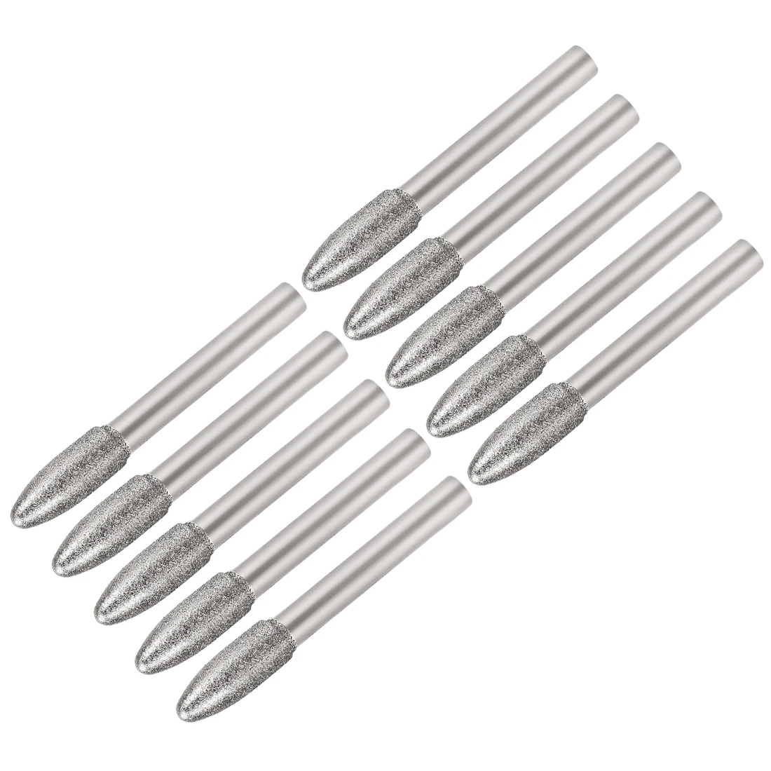 uxcell Diamond Burrs for Carving Rotary Tool 1/4-Inch Shank 6mm Pointed 150 Grit 10 Pcs Tapered 8mm
uxcell Diamond Burrs for Carving Rotary Tool 1/4-Inch Shank 6mm Pointed 150 Grit 10 Pcs Tapered 8mm