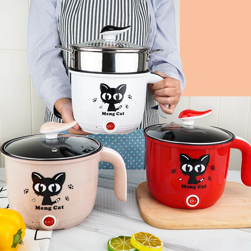 Multifunctional Electric Cooker Hotpot Mini Non-stick Food Noodle Cooking Skillet Egg Steamer Soup Heater Pot Frying Pan EU
Multifunctional Electric Cooker Hotpot Mini Non-stick Food Noodle Cooking Skillet Egg Steamer Soup Heater Pot Frying Pan EU