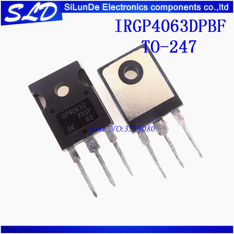 Free Shipping 20pcs/lot IRGP4063D IRGP4063DPBF GP4063D IRGP4063 IGBT 600V 96A 330W TO-247
Free Shipping 20pcs/lot IRGP4063D IRGP4063DPBF GP4063D IRGP4063 IGBT 600V 96A 330W TO-247