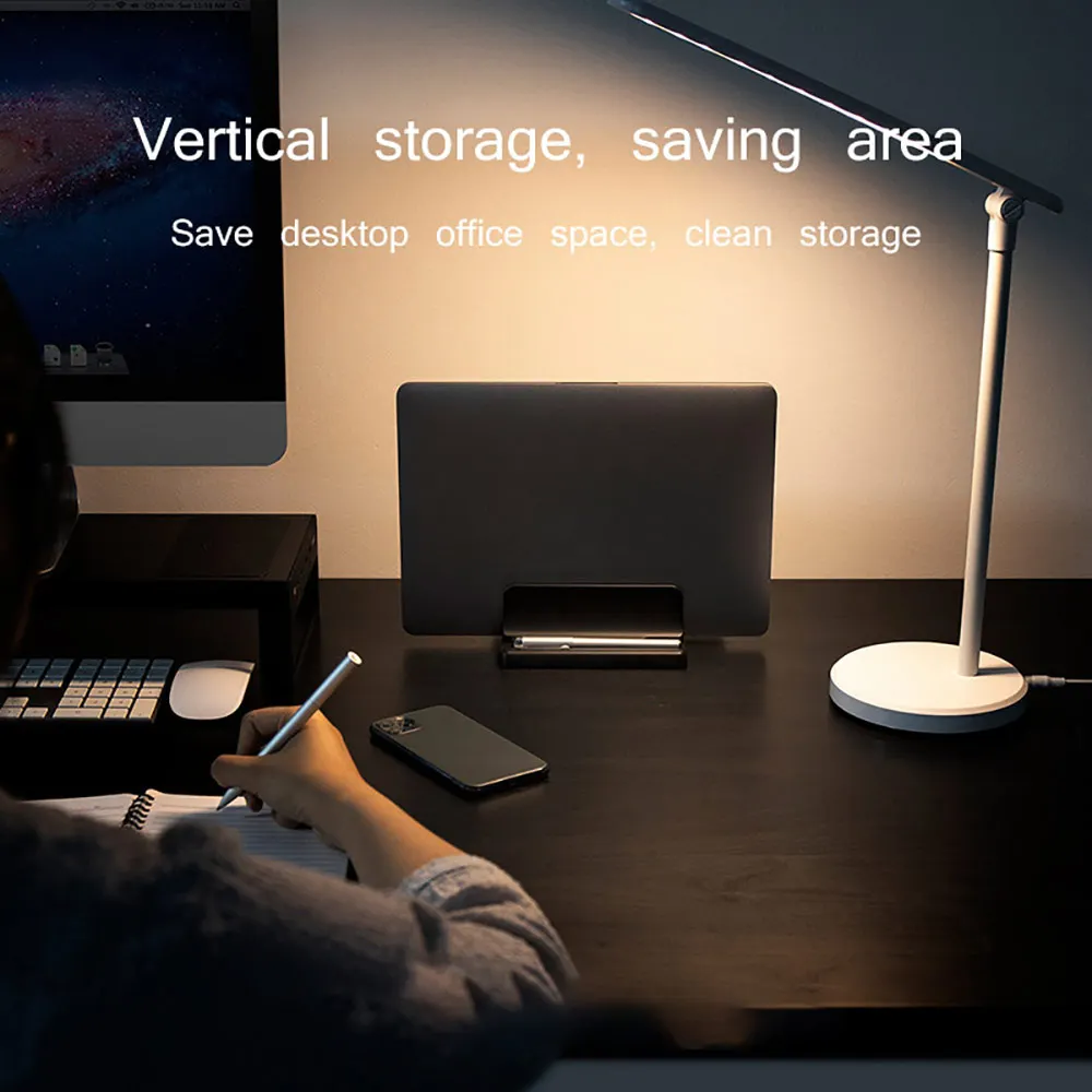 Notebook Plastic Vertical Upright Notebook Holder Rack Organizer Stand For PC Macbook Office Desktops Homes Computers
Notebook Plastic Vertical Upright Notebook Holder Rack Organizer Stand For PC Macbook Office Desktops Homes Computers