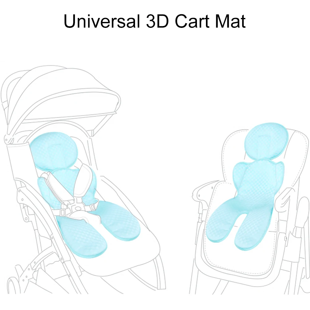 Comfortable Baby Stroller Pad Cushion Seat Cover Stroller Mat Breathable Soft Car Pad Pushchair Urine Pad for Baby Cart Mat
Comfortable Baby Stroller Pad Cushion Seat Cover Stroller Mat Breathable Soft Car Pad Pushchair Urine Pad for Baby Cart Mat