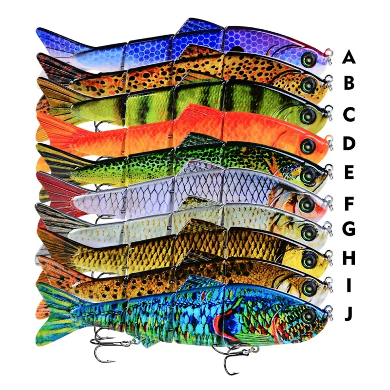 15.5CM 38G Premium 4 Sections Multicolor Swimbait Lures Fishing Tackle Sinking Wobblers Fishing Lures Fishing Tackle
15.5CM 38G Premium 4 Sections Multicolor Swimbait Lures Fishing Tackle Sinking Wobblers Fishing Lures Fishing Tackle