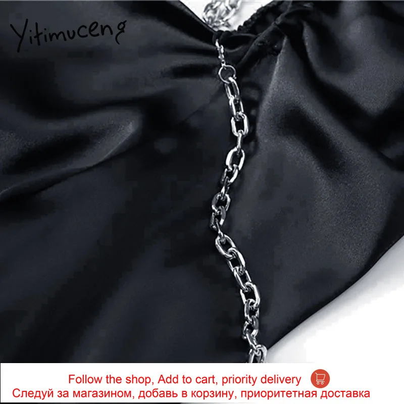 Yitimuceng Zippers Dress Women A-Line Mini Solid Black Spring 2021 Square Collar Long Sleeve High Wais Clothing Office Lady New
Yitimuceng Zippers Dress Women A-Line Mini Solid Black Spring 2021 Square Collar Long Sleeve High Wais Clothing Office Lady New