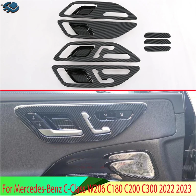 Для Mercedes-Benz C-Class W206 C180 C200 C300 2022 2023, стиль из углеродного волокна, фотография, отделка чаши, вставка, ободок
Для Mercedes-Benz C-Class W206 C180 C200 C300 2022 2023, стиль из углеродного волокна, фотография, отделка чаши, вставка, ободок
