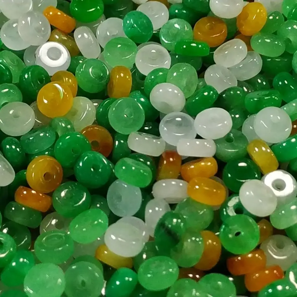 Ice jade abacus beads Bashancui A-level Fulushou three-color abacus beads small safe buckle DIY loose beads
Ice jade abacus beads Bashancui A-level Fulushou three-color abacus beads small safe buckle DIY loose beads