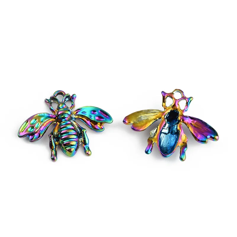 2PCS Rainbow Multicolor Zinc Based Alloy Pendant Hollow Insect Avatar DIY Alloy Jewelry Making Accessories For Necklace Earring
2PCS Rainbow Multicolor Zinc Based Alloy Pendant Hollow Insect Avatar DIY Alloy Jewelry Making Accessories For Necklace Earring