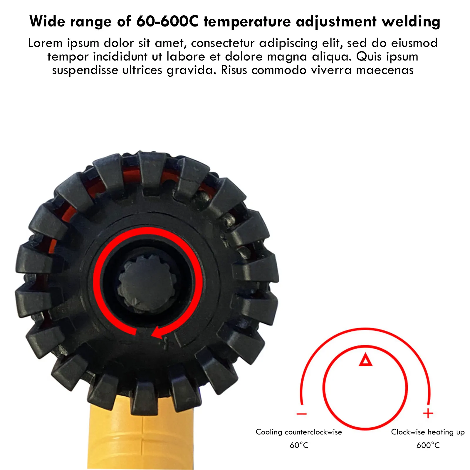 220V Тепловая пушка электрическая горячий воздух пистолет переменной 2