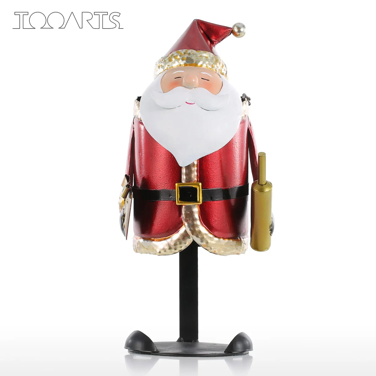 Tooarts Wine Holder Santa Claus Wine Rack Handmade Metal Practical Craft Christmas Gift Home Decoration Table Decoration
Tooarts Wine Holder Santa Claus Wine Rack Handmade Metal Practical Craft Christmas Gift Home Decoration Table Decoration