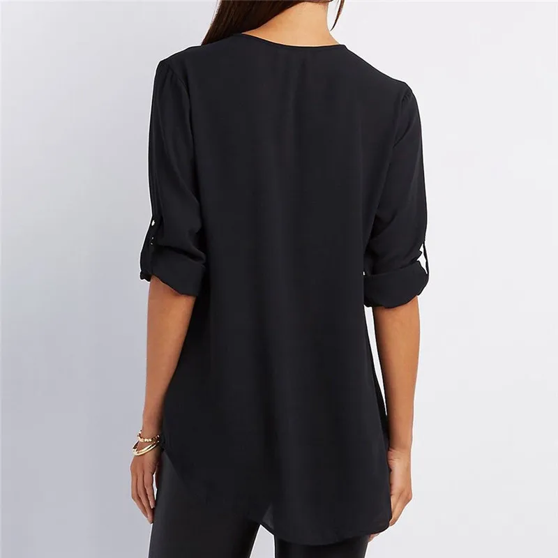 Zipper Short Sleeve Women Shirts Sexy V Neck Solid Women Top Blouses Casual Tee Shirt Tops Female Clothes Plus Size
Zipper Short Sleeve Women Shirts Sexy V Neck Solid Women Top Blouses Casual Tee Shirt Tops Female Clothes Plus Size