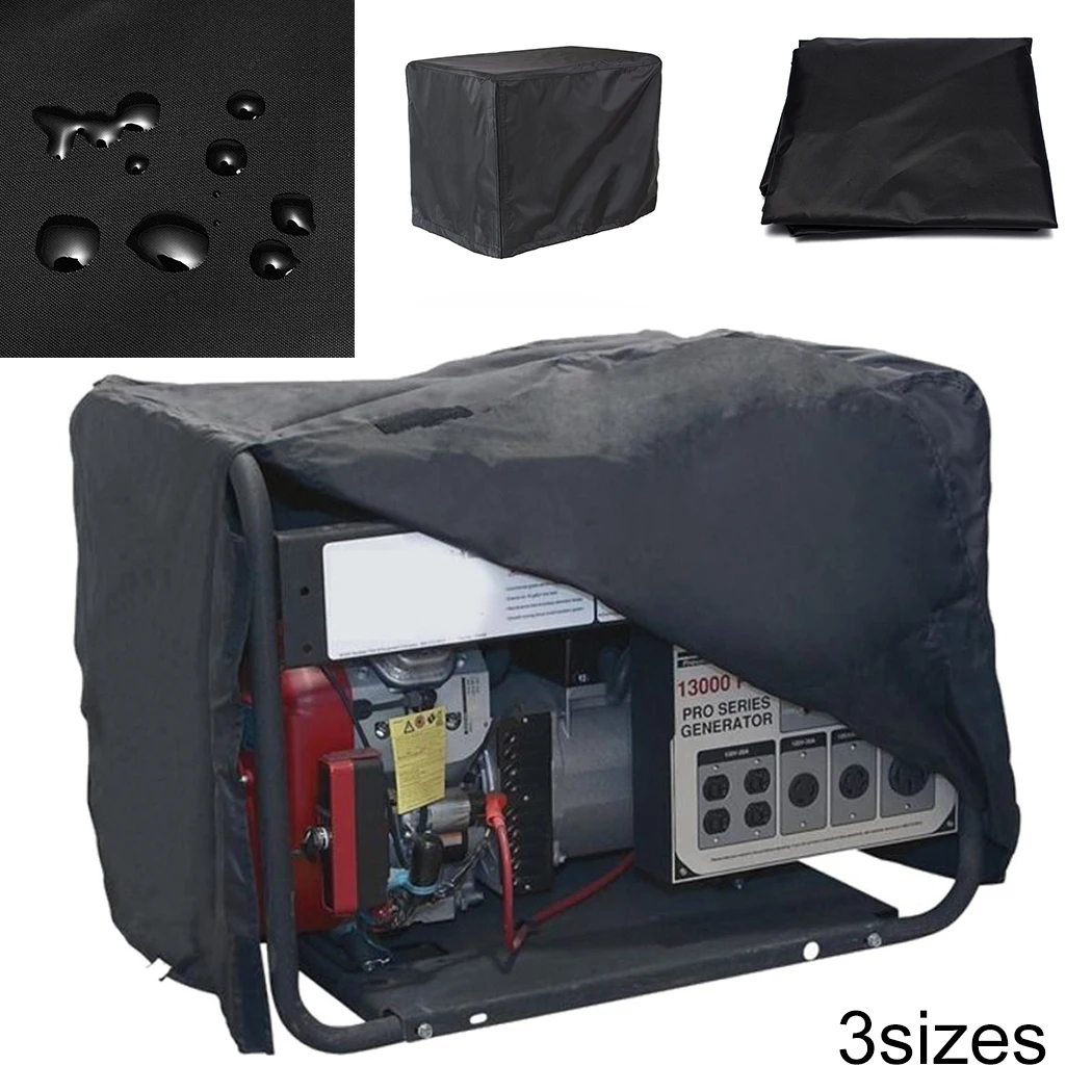 Durable 210D Oxford Cloth Waterproof Generator Dustproof Covers 3 Size Black 1 X Generator Cover Tear Resistant
Durable 210D Oxford Cloth Waterproof Generator Dustproof Covers 3 Size Black 1 X Generator Cover Tear Resistant