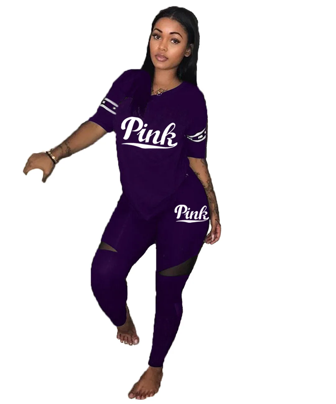Letter two-piece women's casual wear autumn clothes trousers suit personalized printing sportswear suit club clothing elegant
Letter two-piece women's casual wear autumn clothes trousers suit personalized printing sportswear suit club clothing elegant