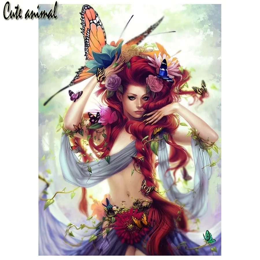 Full Square Round Drill 5D DIY Diamond Painting fantasy elf butterfly Cross Stitch Embroidery Diamond Mosaic Home Decor Gift
Full Square Round Drill 5D DIY Diamond Painting fantasy elf butterfly Cross Stitch Embroidery Diamond Mosaic Home Decor Gift
