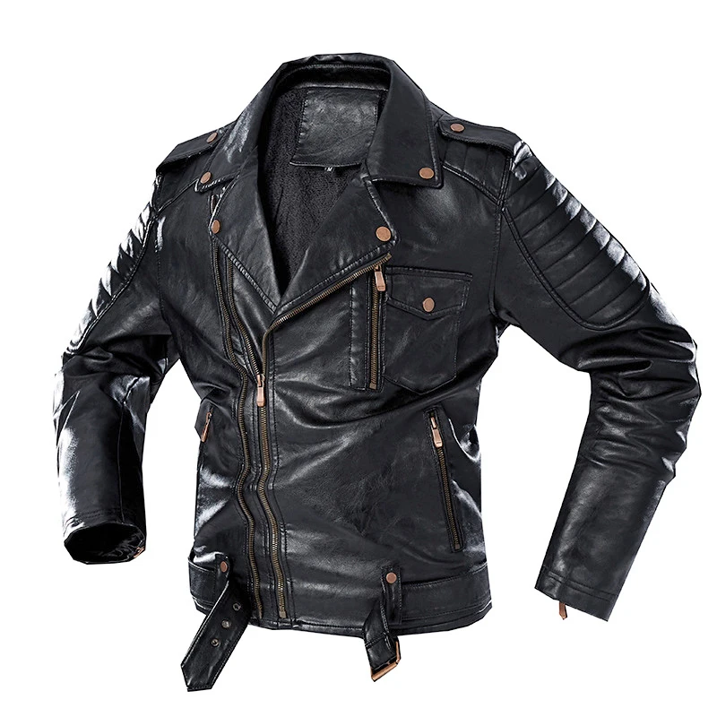 New Brand Jacket Punk Multi Design Style Motorcycle Biker Leather Jacket Men Fashion Vintage Leather Coat Male Bomber Jacket 4XL
New Brand Jacket Punk Multi Design Style Motorcycle Biker Leather Jacket Men Fashion Vintage Leather Coat Male Bomber Jacket 4XL