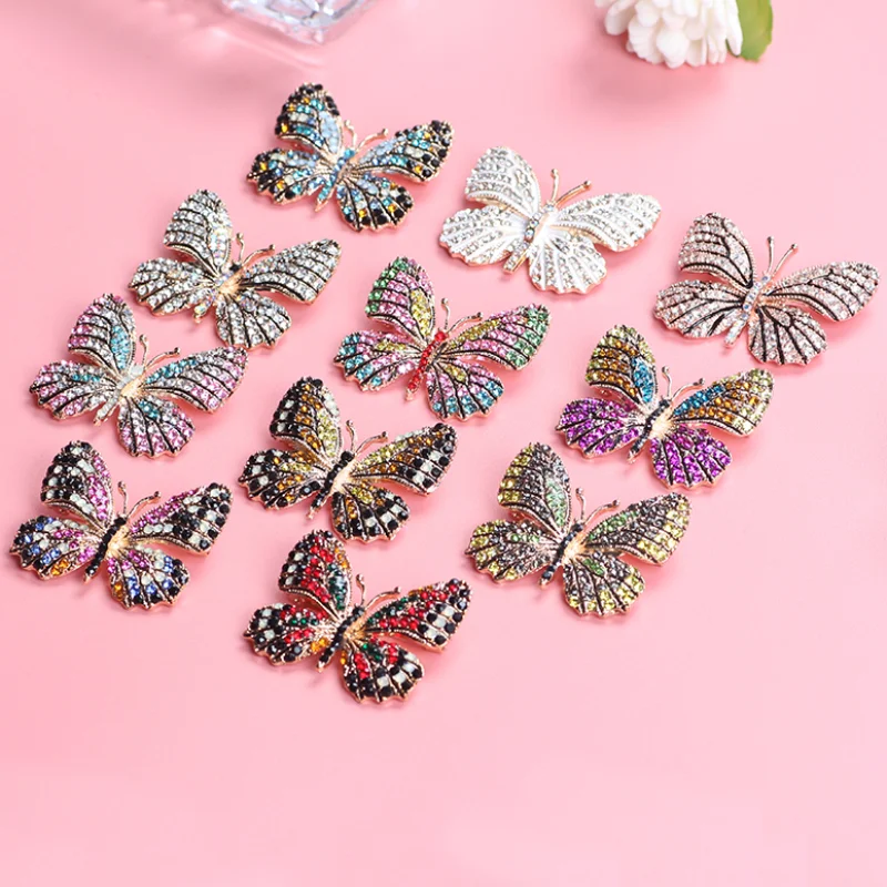 Classic Jewelry Full Diamond Butterfly Brooch Vintage Rhinestone Exquisite Brooch Women's Bridal Gift Dress Elegant Pin
Classic Jewelry Full Diamond Butterfly Brooch Vintage Rhinestone Exquisite Brooch Women's Bridal Gift Dress Elegant Pin