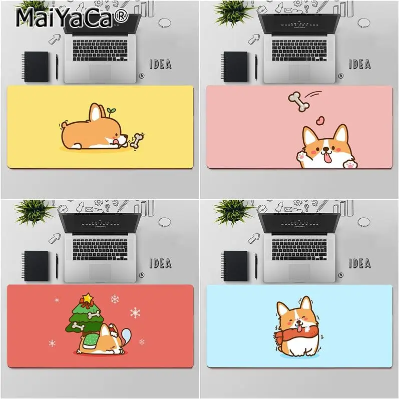 MaiYaCa Top Quality Cute Cartoon Welsh Corgi DIY Design Pattern Game mousepad Free Shipping Large Mouse Pad Keyboards Mat
MaiYaCa Top Quality Cute Cartoon Welsh Corgi DIY Design Pattern Game mousepad Free Shipping Large Mouse Pad Keyboards Mat