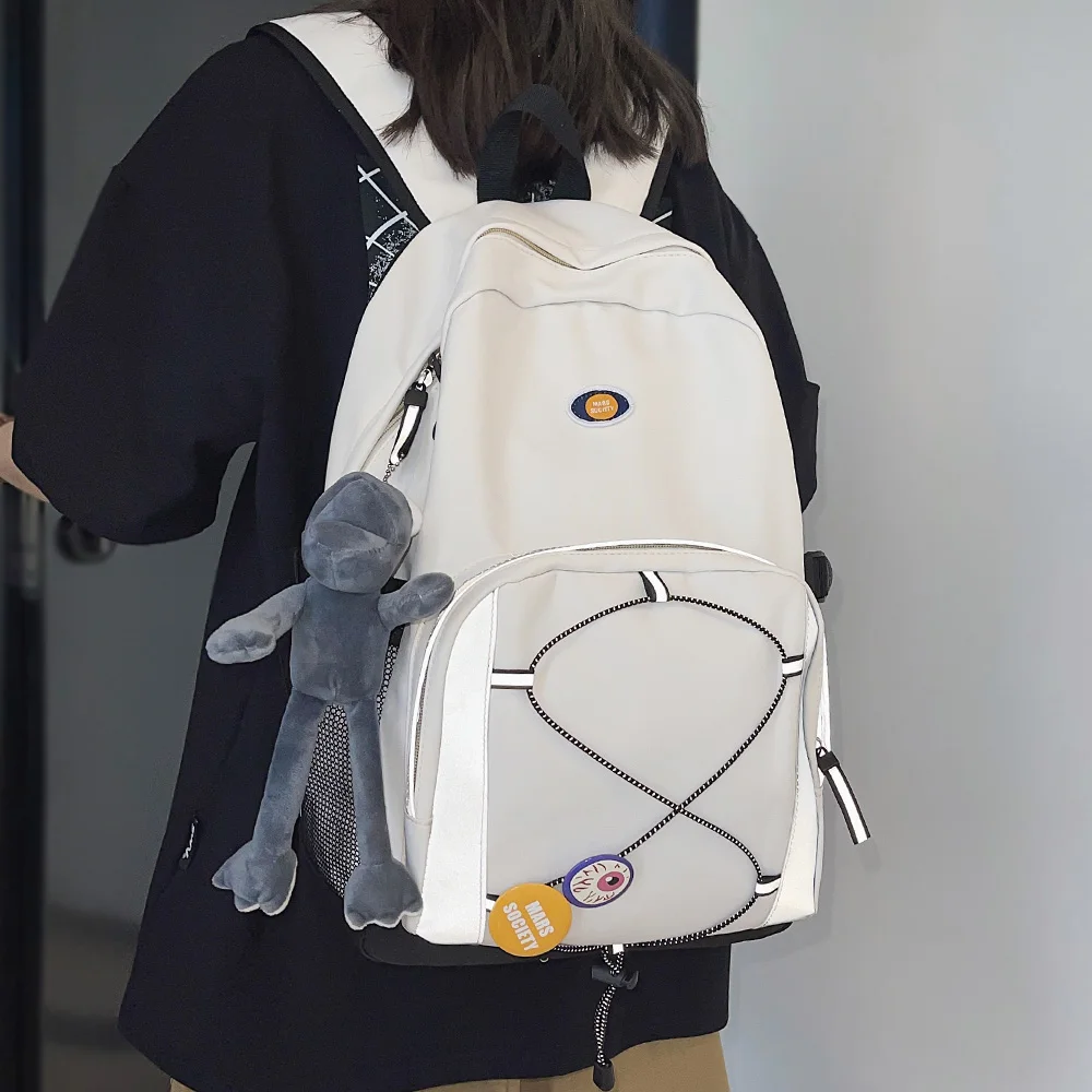 Cool Women Reflective Strip Book Bag Girl Kawaii Laptop Waterproof Backpack Female Cute College Backpack Fashion Lady School Bag
Cool Women Reflective Strip Book Bag Girl Kawaii Laptop Waterproof Backpack Female Cute College Backpack Fashion Lady School Bag