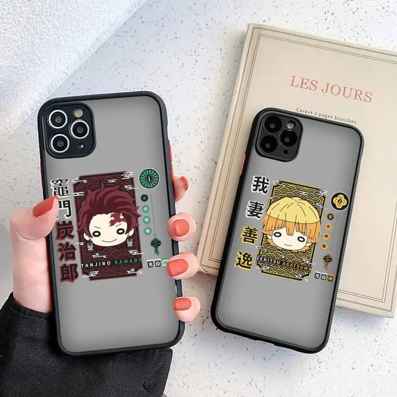 Cute character of Demon Slayer Kamado Phone Case For iphone 13 12 11 8 7 plus mini x xs xr pro max matte transparent cover
Cute character of Demon Slayer Kamado Phone Case For iphone 13 12 11 8 7 plus mini x xs xr pro max matte transparent cover