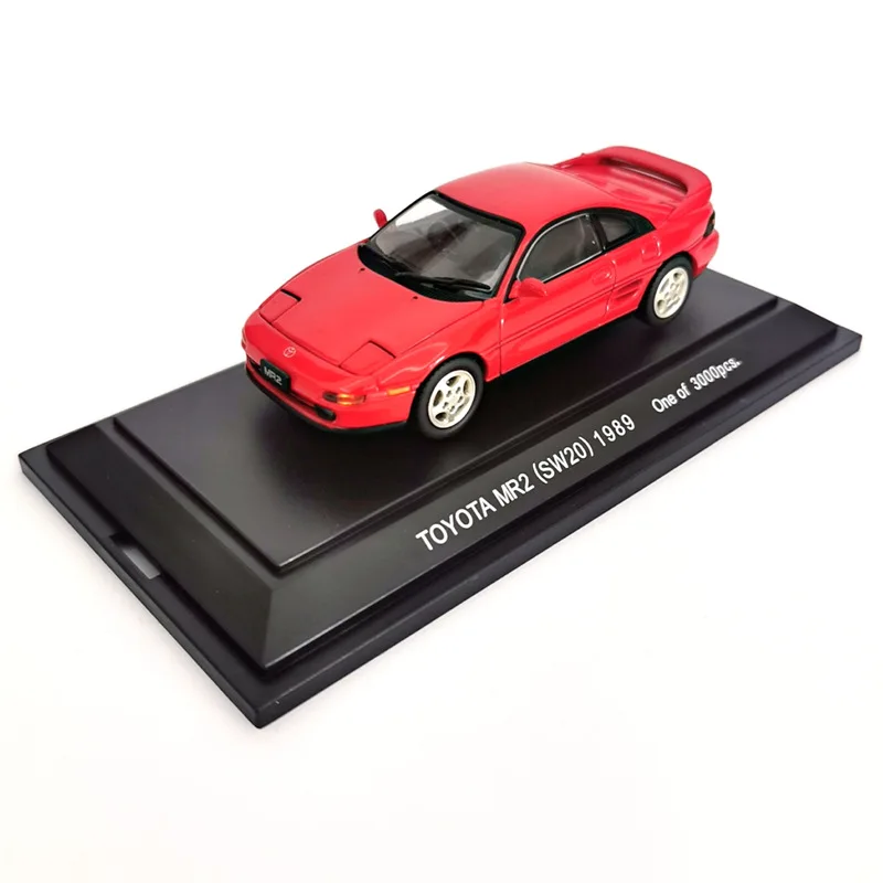Литая модель автомобиля 1:43 в масштабе MR2 SW20 1989 из сплава металла, украшение для Взрослой коллекции, дисплей, подарки, сувенир
Литая модель автомобиля 1:43 в масштабе MR2 SW20 1989 из сплава металла, украшение для Взрослой коллекции, дисплей, подарки, сувенир