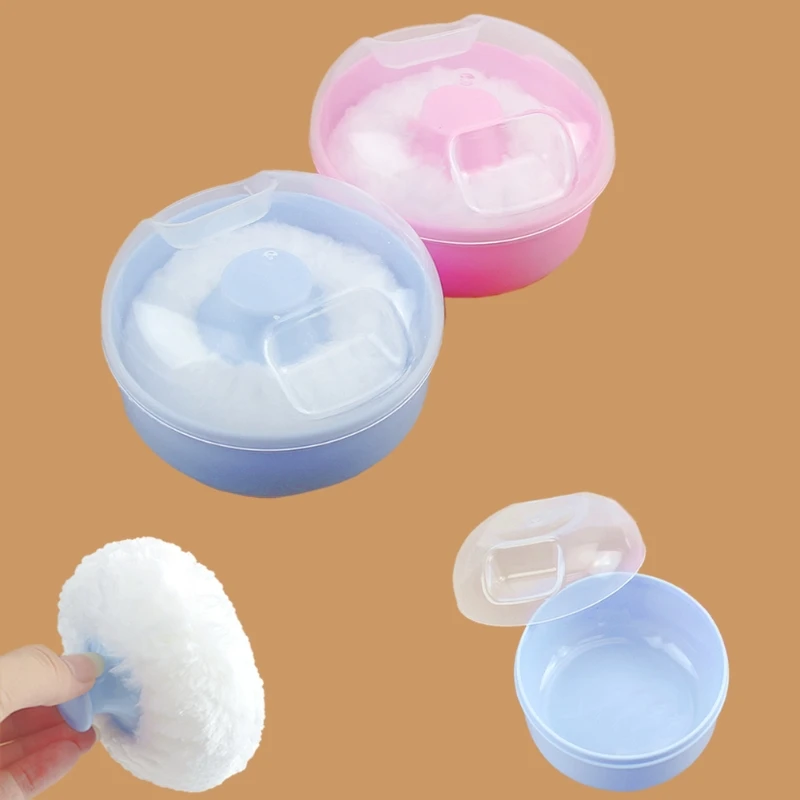New High Quality Baby Soft Face Body Cosmetic Powder Puff talcum powder Sponge Box Case Container 1PCS Wholesale
New High Quality Baby Soft Face Body Cosmetic Powder Puff talcum powder Sponge Box Case Container 1PCS Wholesale