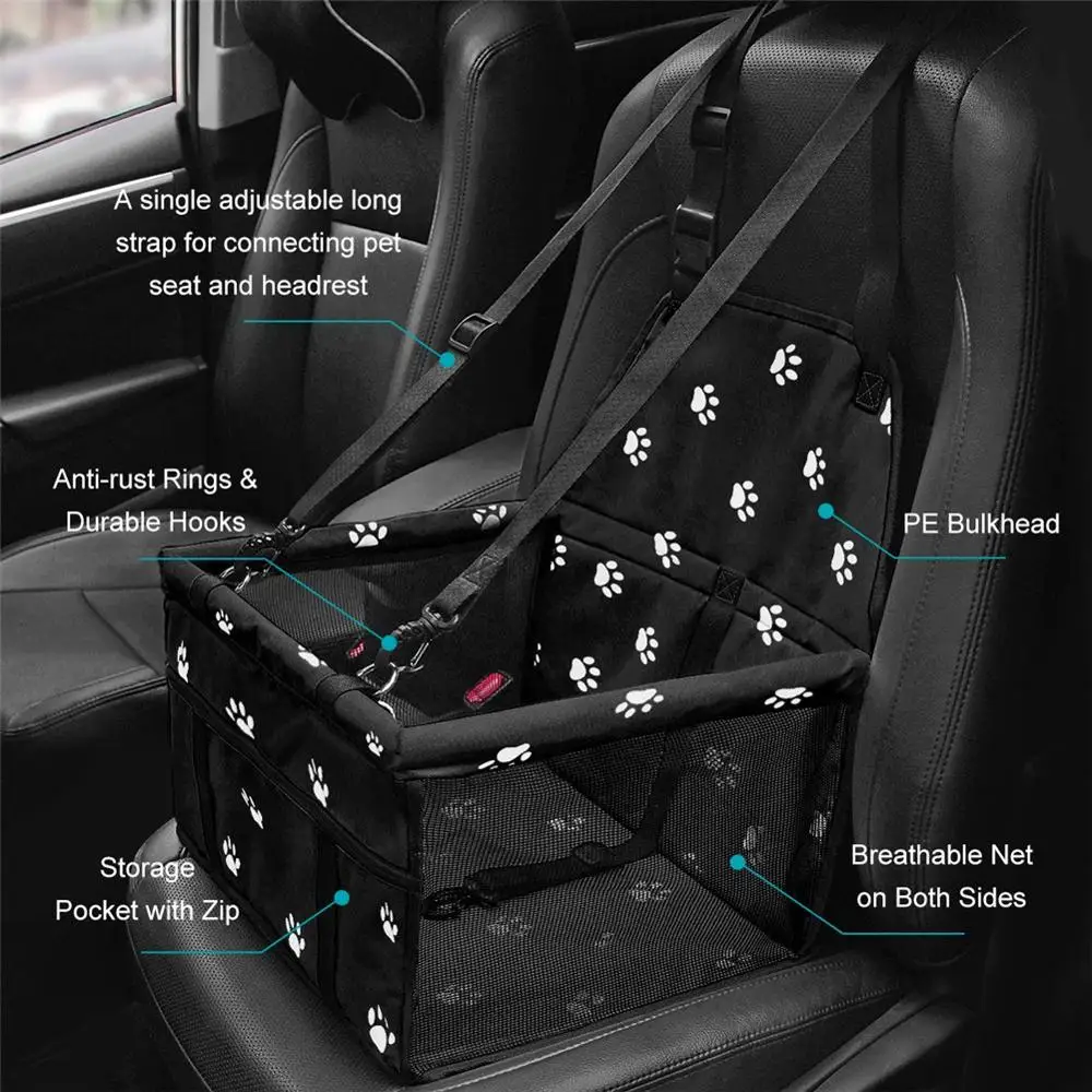 PVC Pet Car Booster Seat Bag Car Seat Cover Basket Mat Auto Protector Puppy Travel Box Bag Dog Cat Pet Safe Folding
PVC Pet Car Booster Seat Bag Car Seat Cover Basket Mat Auto Protector Puppy Travel Box Bag Dog Cat Pet Safe Folding