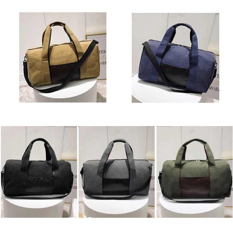 Canvas Simple Travel Luggage Handbags Solid Durable Duffel Shoulder Bags Crossbody Weekend Carry Organizer For Men Women
Canvas Simple Travel Luggage Handbags Solid Durable Duffel Shoulder Bags Crossbody Weekend Carry Organizer For Men Women
