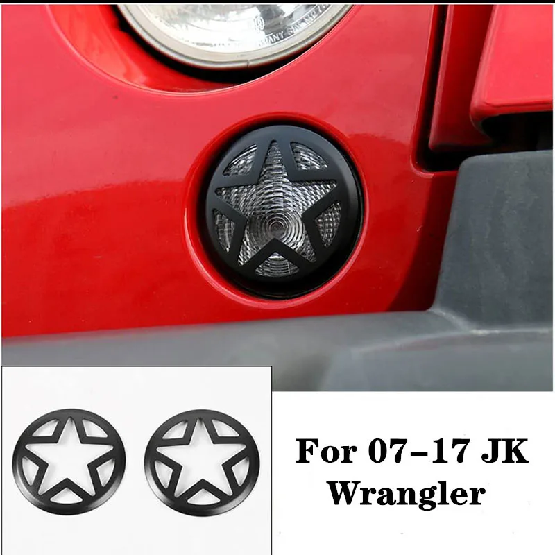 Fit for Jeep 07-17 JK Wrangler car Accessories Front Signal Lamp Cover Turn Light Guard Car Styling Auto parts
Fit for Jeep 07-17 JK Wrangler car Accessories Front Signal Lamp Cover Turn Light Guard Car Styling Auto parts