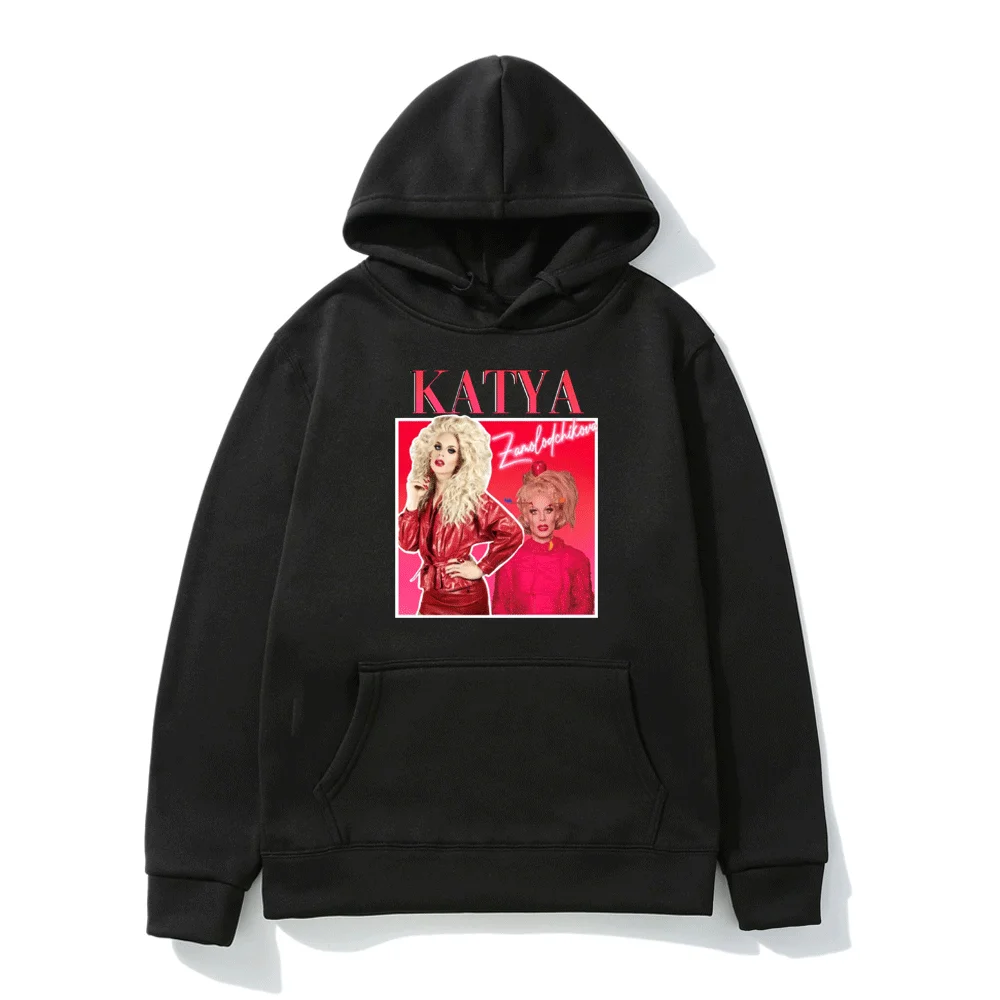Katya Zamolodchikova Vintage Graphic Print Hoodie Men Women Fall/winter Polar Fleece Hooded Pullover Couples Fashion Sweatshirt
Katya Zamolodchikova Vintage Graphic Print Hoodie Men Women Fall/winter Polar Fleece Hooded Pullover Couples Fashion Sweatshirt