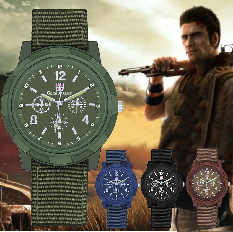 Sports Men Quartz Watch Outdoor Nylon Woven Strap Luminous Hands Arabic Digital Mens Wrist Watch Men Quartz Wristwatches Relogio
Sports Men Quartz Watch Outdoor Nylon Woven Strap Luminous Hands Arabic Digital Mens Wrist Watch Men Quartz Wristwatches Relogio