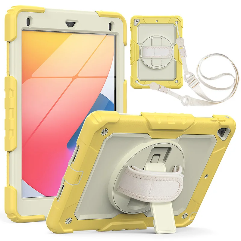 SeenDa Full Protection Silicon Tablet Case For Ipad 9.7 Air2 Ipad 10.2 Stand Cover Shoulder Strap 360 Rotation Hand Strap
SeenDa Full Protection Silicon Tablet Case For Ipad 9.7 Air2 Ipad 10.2 Stand Cover Shoulder Strap 360 Rotation Hand Strap