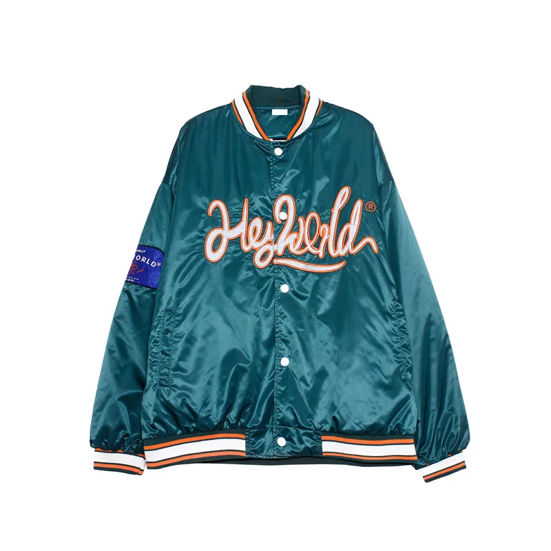 2021 New Arrival Hot Bomber Jacket Brand Clothing Women Single Breasted Spliced Autumn Baseball Pure Fresh Stripe Coat Casual
2021 New Arrival Hot Bomber Jacket Brand Clothing Women Single Breasted Spliced Autumn Baseball Pure Fresh Stripe Coat Casual