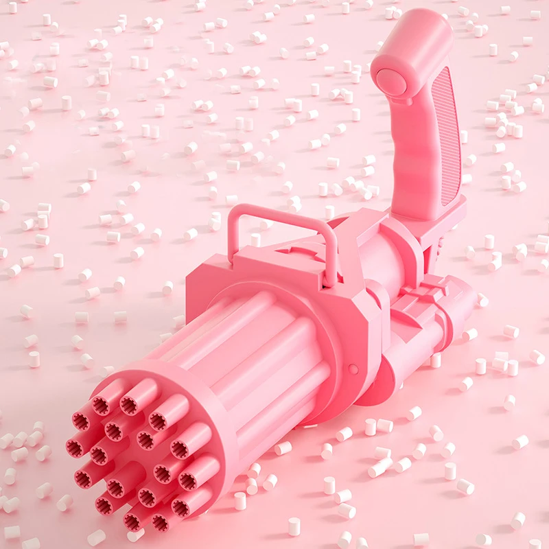 18 Holes Gatling Bubble Machine Kids Toys Large Gatling Bubble Gun Plastic Toy Outdoor Automatic Bubbles Blower Machine Dropship
18 Holes Gatling Bubble Machine Kids Toys Large Gatling Bubble Gun Plastic Toy Outdoor Automatic Bubbles Blower Machine Dropship