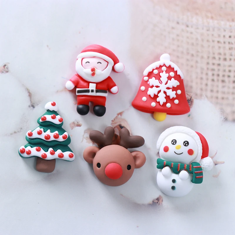 10Pcs Lovely Christmas FlatBack Cabochon Scrapbooking Hair Bow Embellishment DIY
10Pcs Lovely Christmas FlatBack Cabochon Scrapbooking Hair Bow Embellishment DIY