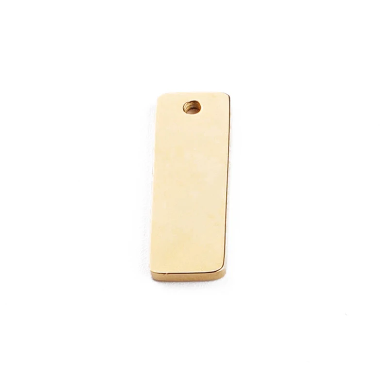 5PCS/lot 6x18mm Simple Polished Stainless Steel Tag Pendant Square Rectangle Charms for Jewelry DIY Making Accessories Findings
5PCS/lot 6x18mm Simple Polished Stainless Steel Tag Pendant Square Rectangle Charms for Jewelry DIY Making Accessories Findings