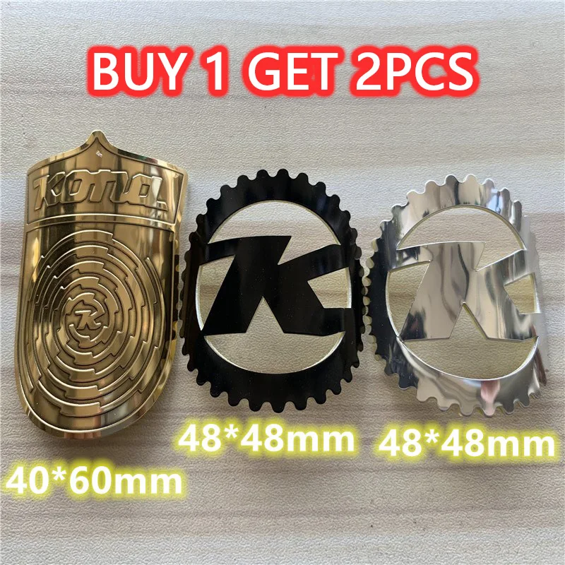 2x KONA Bike Head Badge Aluminum Decals Stickers For MTB BMX Folding Bicycle Front Frame Cycling Accessories emblem Kk
2x KONA Bike Head Badge Aluminum Decals Stickers For MTB BMX Folding Bicycle Front Frame Cycling Accessories emblem Kk