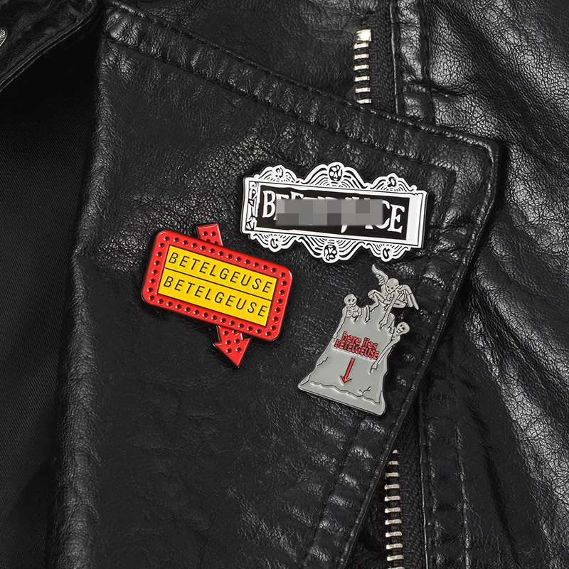 Set of 3 Tomb Ghost Series Enamel pins Backpack Bag Hat Leather Jackets Fashion Accessory Punk Jewelry for men women
Set of 3 Tomb Ghost Series Enamel pins Backpack Bag Hat Leather Jackets Fashion Accessory Punk Jewelry for men women