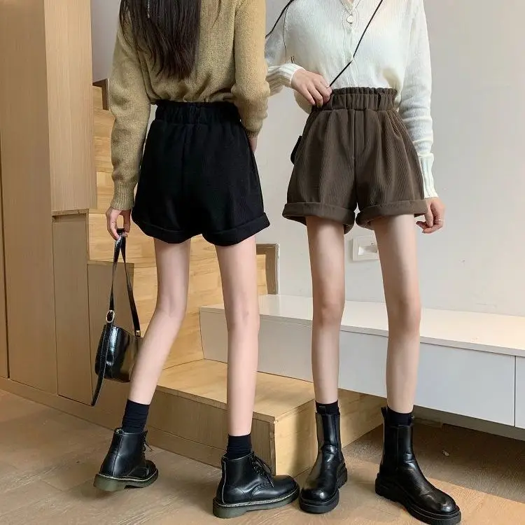Femme Shorts New Loose Korean Casual Pocket Belt High waist Hing Sweet Elegant Street Female Wear Fashion Pants
Femme Shorts New Loose Korean Casual Pocket Belt High waist Hing Sweet Elegant Street Female Wear Fashion Pants
