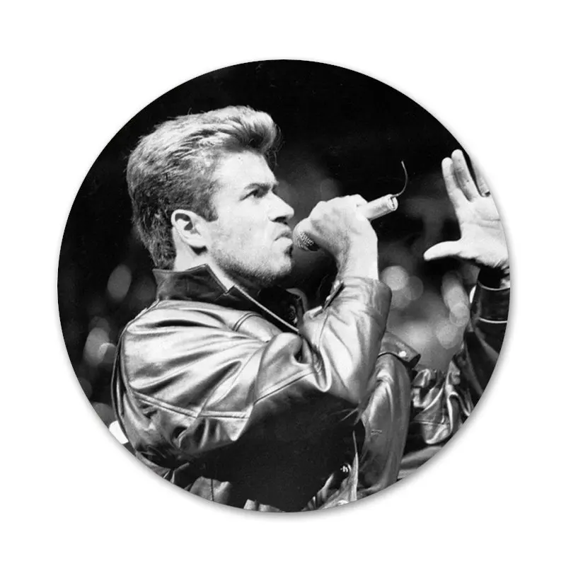 58mm george michael Icons Pins Badge Decoration Brooches Metal Badges For Backpack Decoration
58mm george michael Icons Pins Badge Decoration Brooches Metal Badges For Backpack Decoration