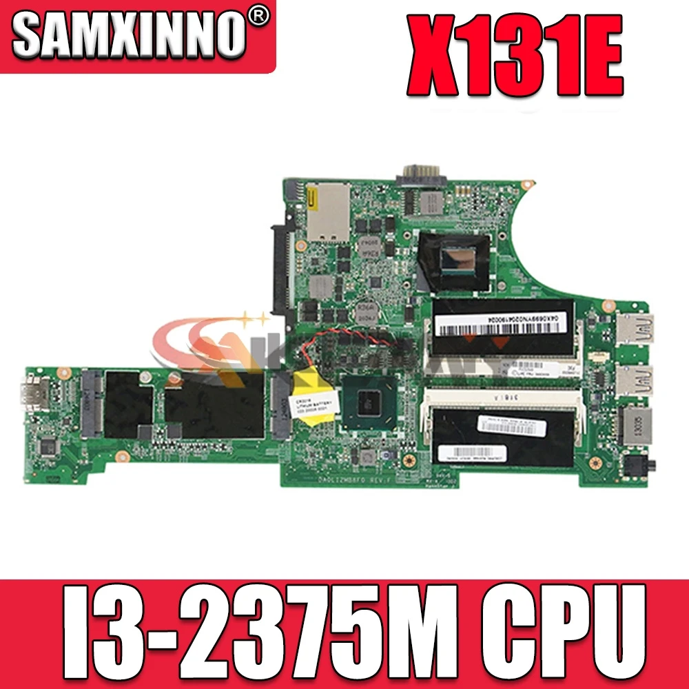 Akemy FRU 04Y1364 DA0LI2MB8F0 REV F For Lenovo Thinkpad X131E laptop motherboard SR0U4 I3-2375M Cpu 13.3 inch
Akemy FRU 04Y1364 DA0LI2MB8F0 REV F For Lenovo Thinkpad X131E laptop motherboard SR0U4 I3-2375M Cpu 13.3 inch