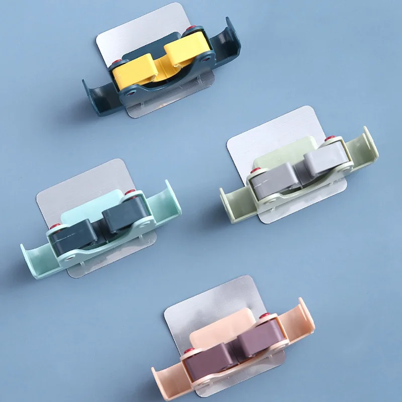 Self-adhesive Wall Mounted Mop Rack Holder Brush Broom Hanger Storage Rack Seamless Mop Hook Space Saving Bathroom Accessories
Self-adhesive Wall Mounted Mop Rack Holder Brush Broom Hanger Storage Rack Seamless Mop Hook Space Saving Bathroom Accessories