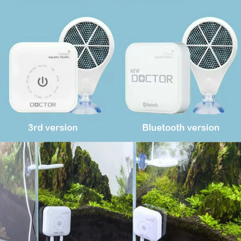 

Chihiros Doctor Bluetooth управление через приложение, 3 в 1, стиль удаление водорослей Twinstar, электронный ингибитор, аквариум, рыба, растение, резервуар д...