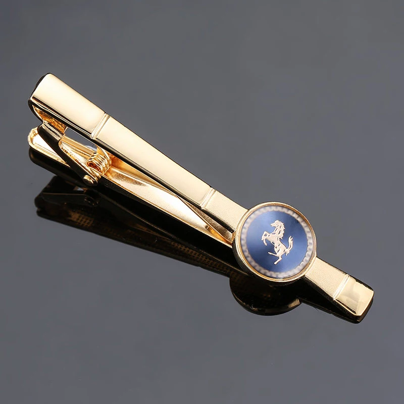 High quality stainless steel metal tie clip new fashion jewelry gold horse tie clip pin men's wedding party shirt tie badge gift
High quality stainless steel metal tie clip new fashion jewelry gold horse tie clip pin men's wedding party shirt tie badge gift