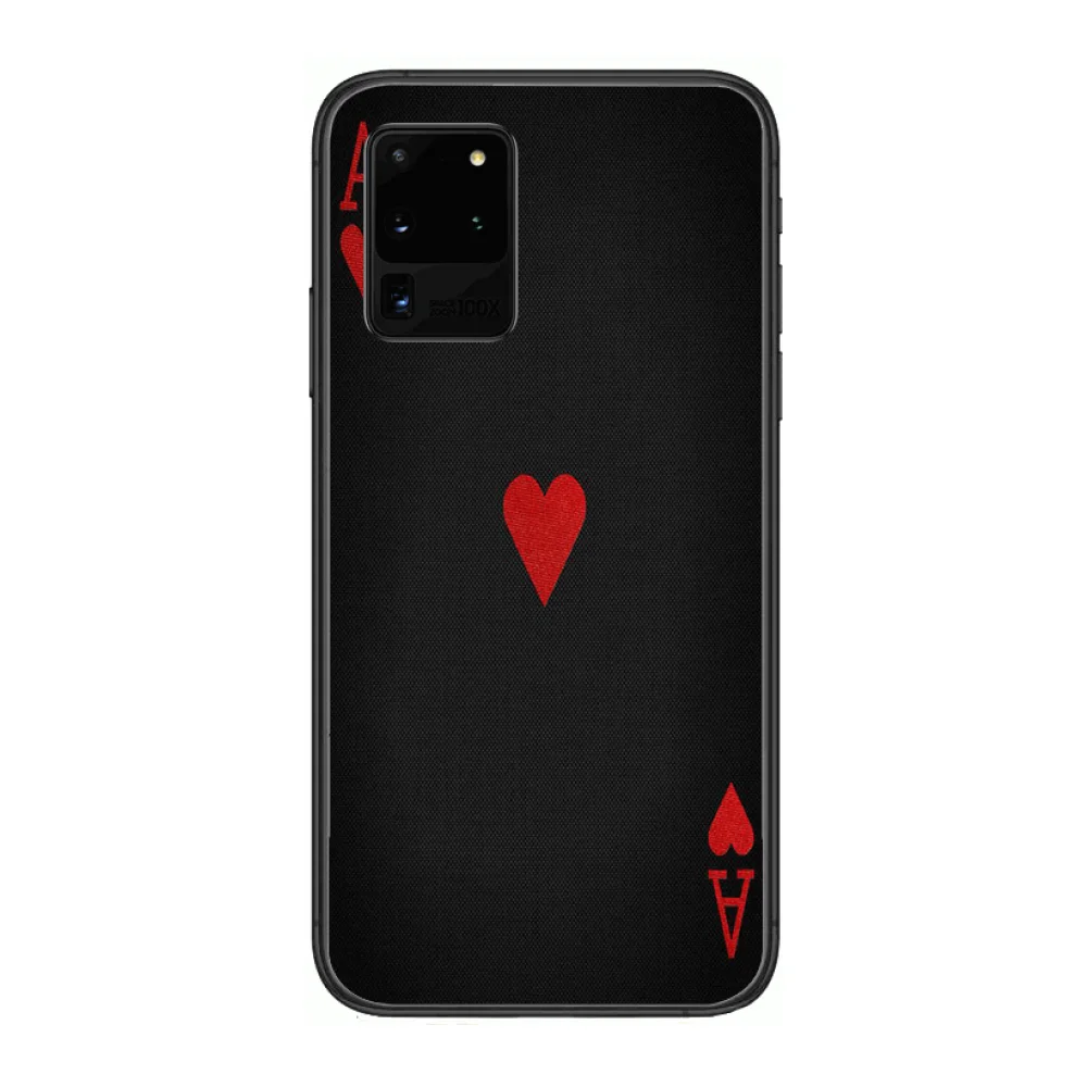 Exquisite Poker HD Phone cover hull For SamSung Galaxy S 6 7 8 9 10 20 Plus Edge E 5G Lite Ultra black soft bumper
Exquisite Poker HD Phone cover hull For SamSung Galaxy S 6 7 8 9 10 20 Plus Edge E 5G Lite Ultra black soft bumper