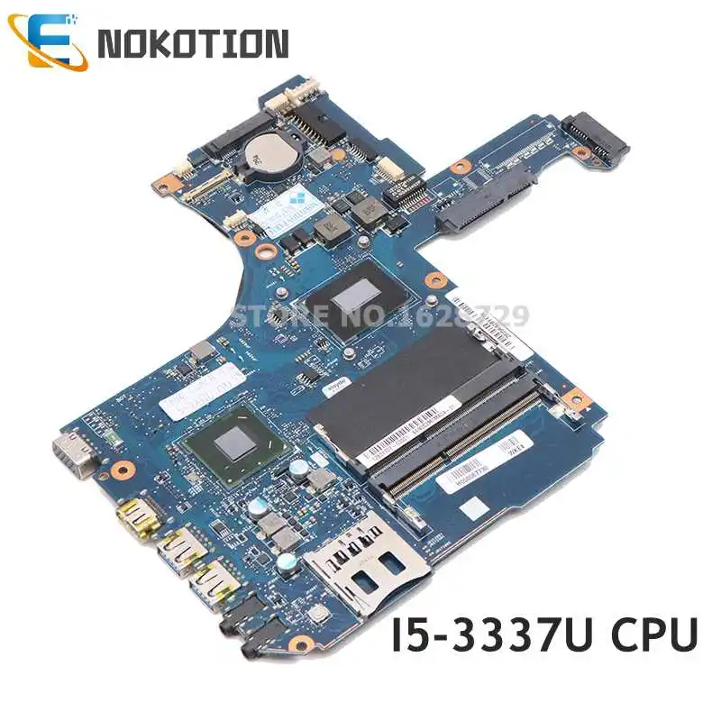 Материнская плата NOKOTION H000067730 для ноутбука TOSHIBA Satellite P55 S50T L50 L55 VGFT MB Rev 2,1 I5-3337U
Материнская плата NOKOTION H000067730 для ноутбука TOSHIBA Satellite P55 S50T L50 L55 VGFT MB Rev 2,1 I5-3337U