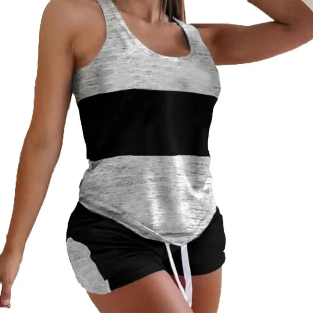 50% Hot Sales!!! Pajama Set Color Block Drawstring Women U Neck Shoulder Strap Sleepwear for Sleeping
50% Hot Sales!!! Pajama Set Color Block Drawstring Women U Neck Shoulder Strap Sleepwear for Sleeping