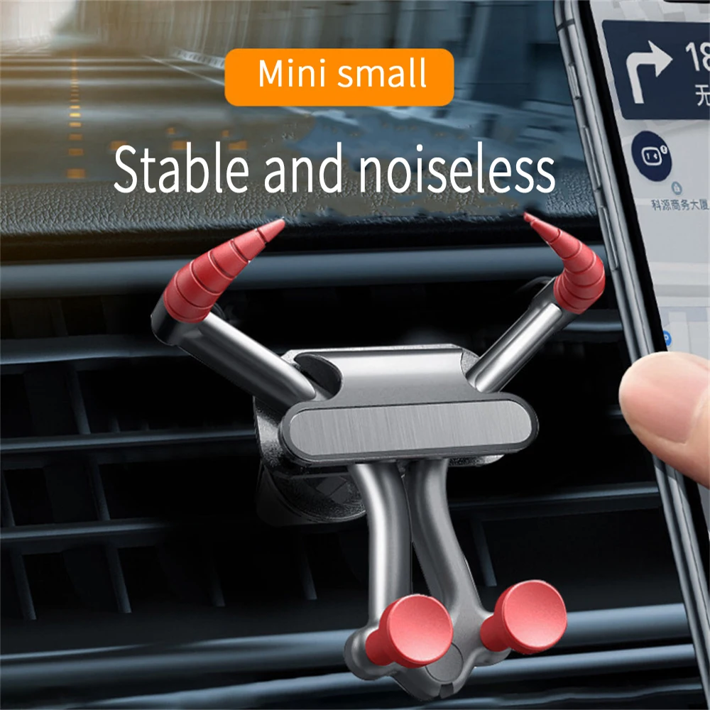 Car Phone Holder Durable No Magnetic Red Ox Mobile Phone Bracket for Car Air Outlet for IPhone Samsung Xiaomi Phone Accessories
Car Phone Holder Durable No Magnetic Red Ox Mobile Phone Bracket for Car Air Outlet for IPhone Samsung Xiaomi Phone Accessories