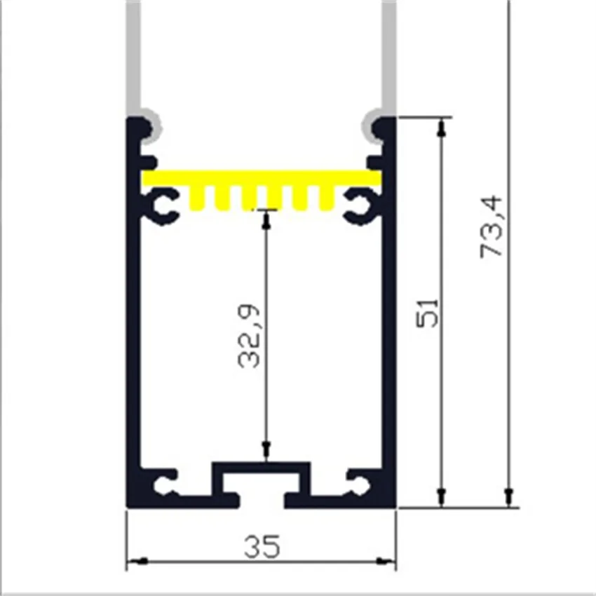 Free Shipping Cost aluminum profile for led strips with clear or milky diffuse cover,
Free Shipping Cost aluminum profile for led strips with clear or milky diffuse cover,