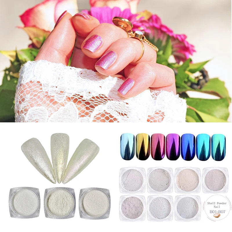 1Box Pearl Nail Glitter Powder Nail Art Mirror Mermaid Effect Chrome Pigment UV Gel Polish Shimmer Dip Dust DIY Nails Decor
1Box Pearl Nail Glitter Powder Nail Art Mirror Mermaid Effect Chrome Pigment UV Gel Polish Shimmer Dip Dust DIY Nails Decor