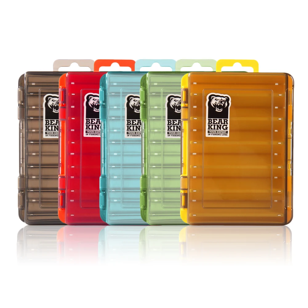 Fishing Lure Box 12 Rooms Double Sided Fishing Tackle Box for Baits Plastic Bait Hook Storage Box Creative Fishing Accessories
Fishing Lure Box 12 Rooms Double Sided Fishing Tackle Box for Baits Plastic Bait Hook Storage Box Creative Fishing Accessories